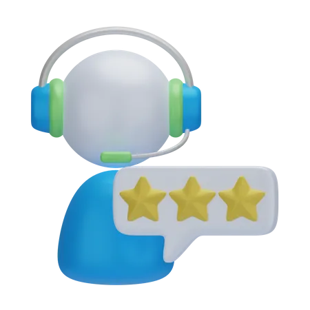 Service Rating  3D Icon