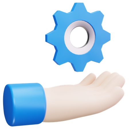 Service Settings  3D Icon