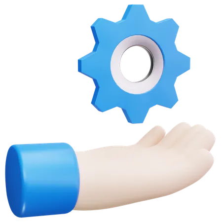 Service Settings  3D Icon