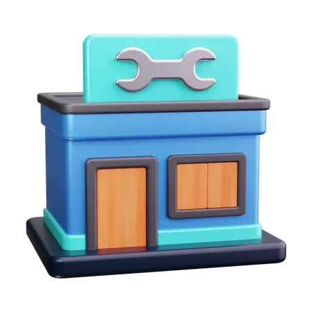 Service technique  3D Icon