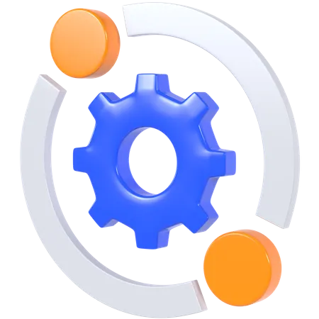Service technique  3D Illustration