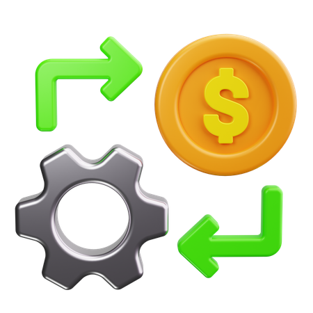 Services financiers  3D Icon