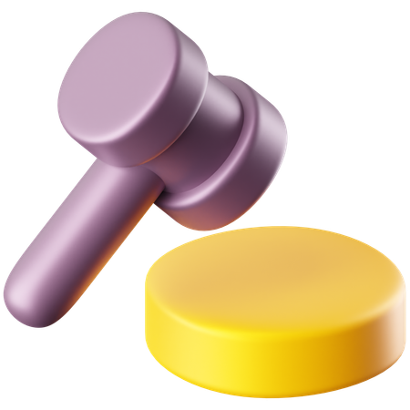 Services juridiques  3D Icon