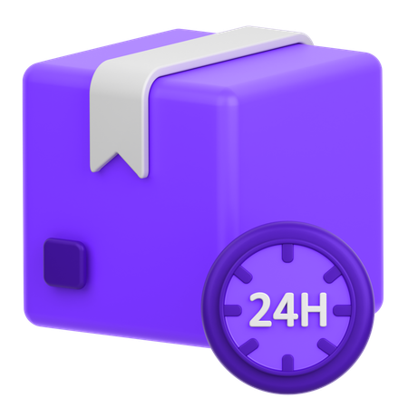 Servicio 24h  3D Icon