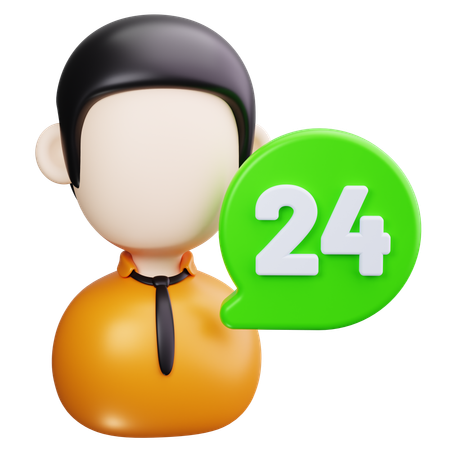 Servicio al Cliente  3D Icon