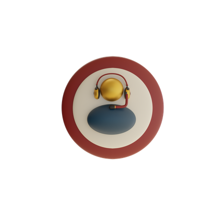Servicio al Cliente  3D Icon