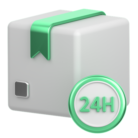 Servicio de entrega 24 horas  3D Icon