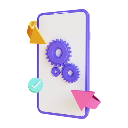 Servicio en línea  3D Icon
