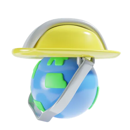 Servicio global  3D Icon