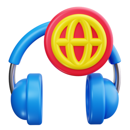 Servicio global  3D Icon