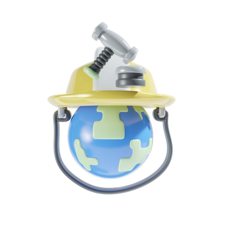 Servicio internacional  3D Icon