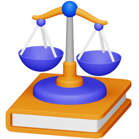 Servicio legal  3D Icon