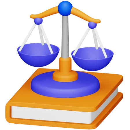 Servicio legal  3D Icon