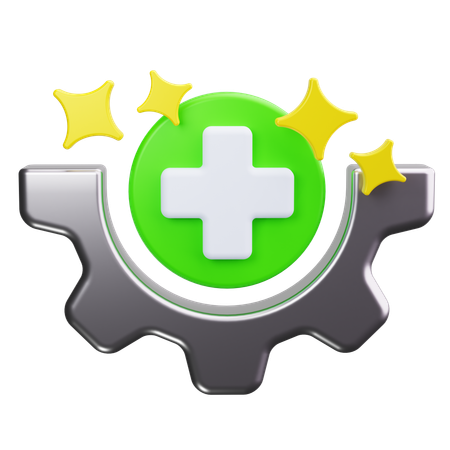 Servicio médico  3D Icon