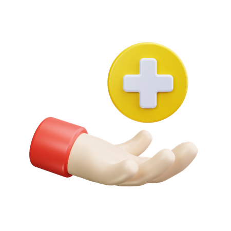 Servicios de atención médica  3D Icon