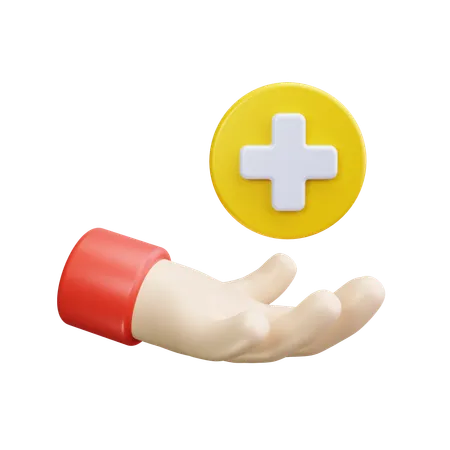 Servicios de atención médica  3D Icon