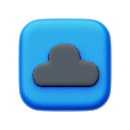 Servicios en la nube  3D Icon