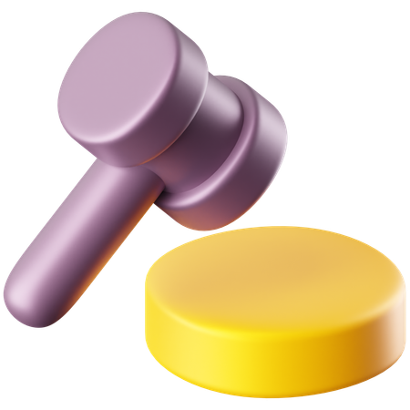 Servicios Legales  3D Icon