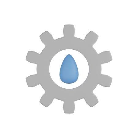 Serviço de água  3D Icon
