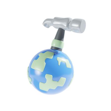 Serviço internacional  3D Icon