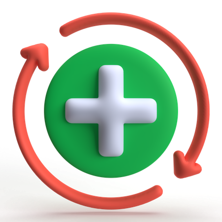 Serviço médico  3D Icon