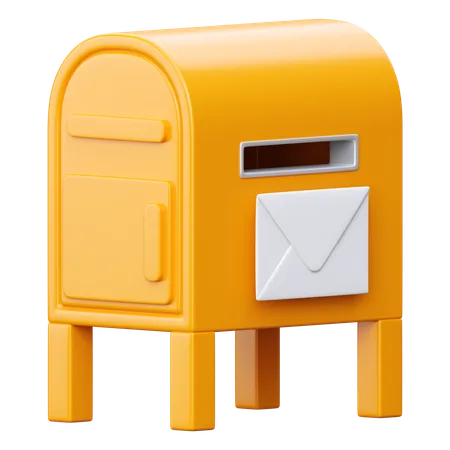 Serviço postal  3D Icon