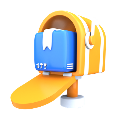 Serviço postal  3D Icon