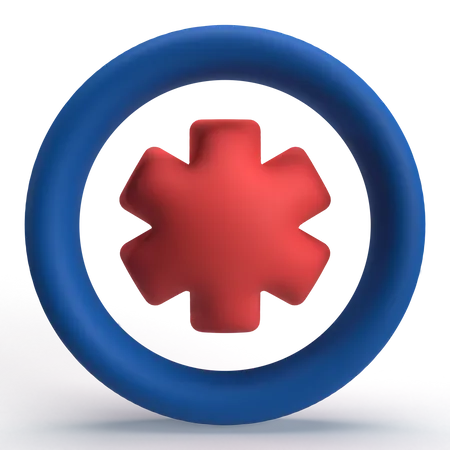 Serviços médicos  3D Icon