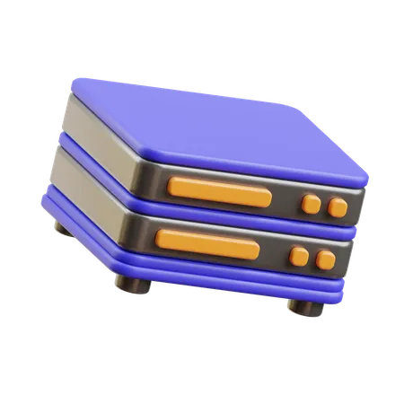 Servidor  3D Icon