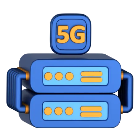 Servidor 5g  3D Icon