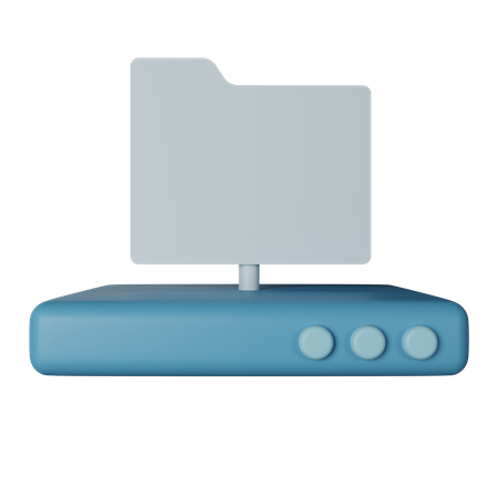 Servidor  3D Icon