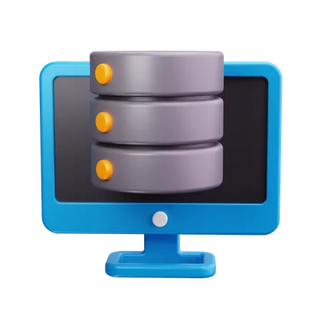 Servidor de computadora  3D Icon