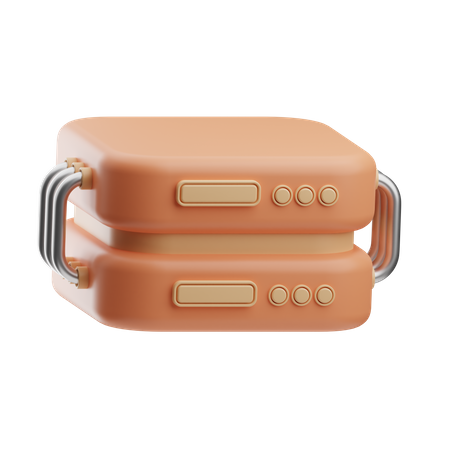 Servidor de banco de dados  3D Icon