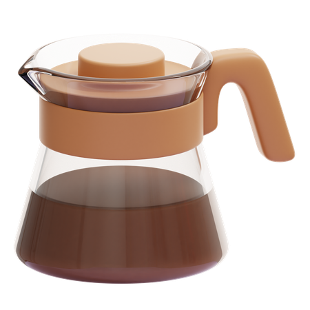 Servidor de café  3D Icon