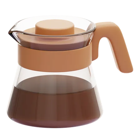 Servidor de café  3D Icon