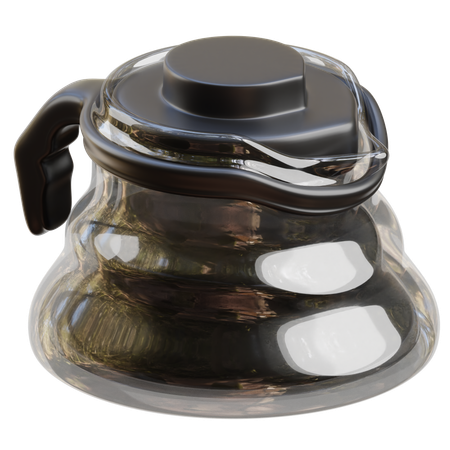 Servidor de café  3D Icon