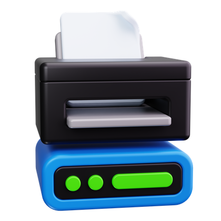 Servidor de impresión  3D Icon