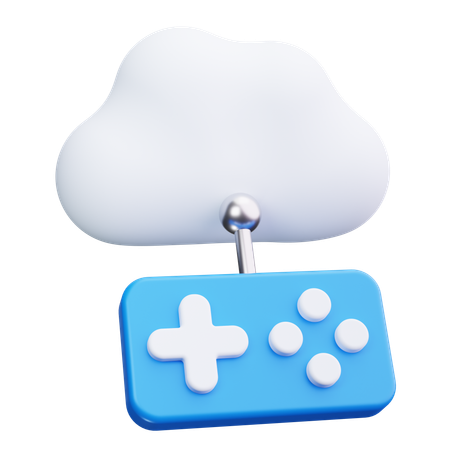 Servidor de juegos  3D Icon
