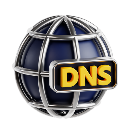 Servidor DNS  3D Icon