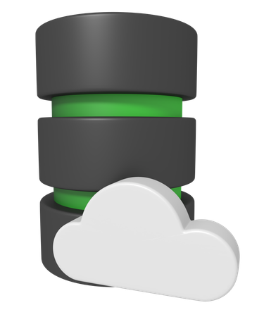 Servidor en la nube  3D Icon