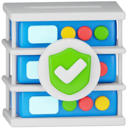 Rack de servidores  3D Icon