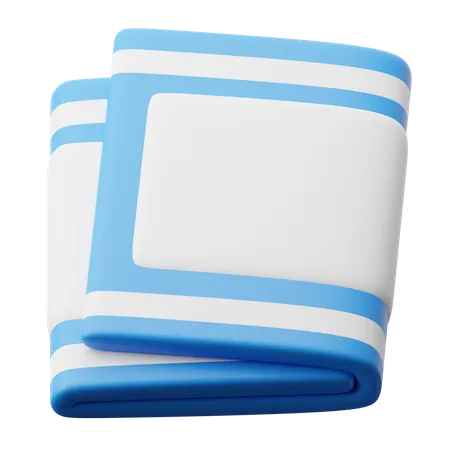 Serviette  3D Icon