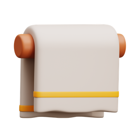 Serviette suspendue  3D Icon