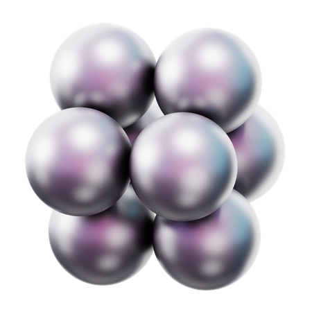 Set Of Circles  3D Icon