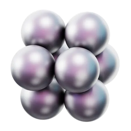 Set Of Circles  3D Icon