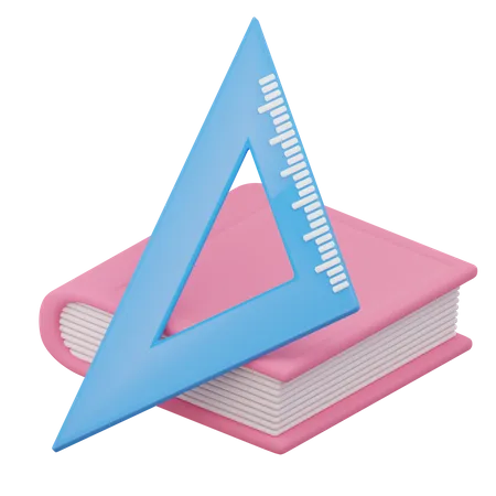 Set Square  3D Icon