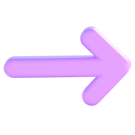 Seta direita  3D Icon