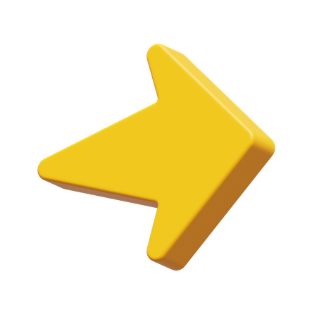 Seta direita  Ícone 3D