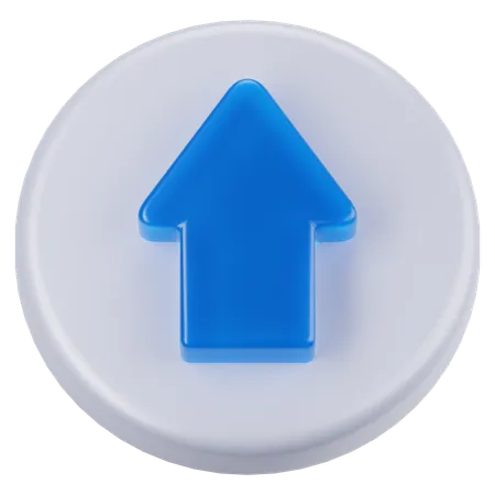 Seta para cima  3D Icon