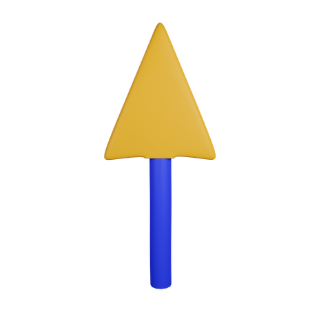 Seta para cima  3D Icon